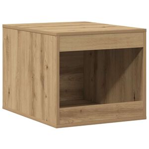 vidaXL Skap til kattetoalett artisan eik 47x59x42 cm konstruert tre