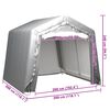 vidaXL Oppbevaringstelt 300x300 cm stål grå