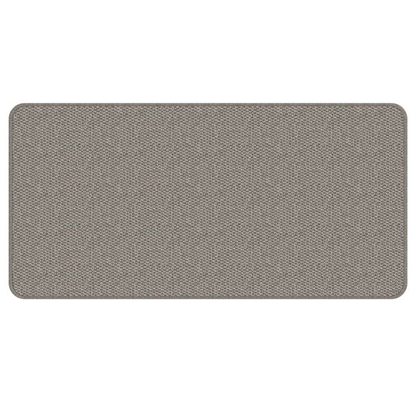 vidaXL Teppeløper sisal-utseende sølv 50x100 cm