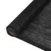 vidaXL Skjermnett HDPE 2x25 m svart