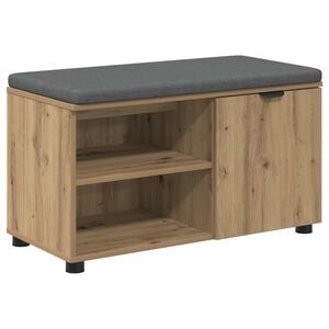 vidaXL Gangbenk Artisan Eik 80 x 38 x 46 cm