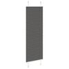 vidaXL pliss&eacute;gardin sort 40x150 cm Stoff Bredde 39,4 cm Polyester