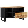 vidaXL TV-benk 80x33x46 cm heltre mango og konstruert tre