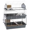 Ferplast Kaninbur Barn 100 Double 95x57x121 cm gr&aring;