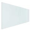 vidaXL Peisglassplate Gjennomsiktig 120 x 50 cm Glass