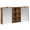 vidaXL Baderomsskapsett 3 stk. 126 x 16 x 62.5 cm Konstruert tre