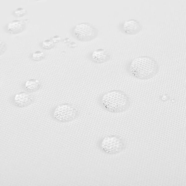 5 Hvite bordduker 250 x 130 cm