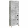 vidaXL Skapsett 2 pcs 66 x 34,5 x 90 cm Konstruert tre