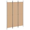 vidaXL 3-panel romdeler Beige 150 x 220 cm Stoff