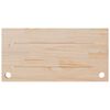 vidaXL Skrivebord 80x40x2,5 cm heltre furu