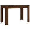 vidaXL Spisebord brun eik 120x60x76 cm konstruert tre