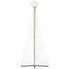 vidaXL LED Juletre 447 LEDs Varm Hvit 250 cm