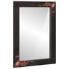 vidaXL Speil Veggmontert med speil Flerfarget 70 x 50 x 3 cm Glass