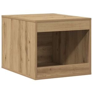 vidaXL Skap til kattetoalett artisan eik 47x59x42 cm konstruert tre