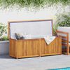 vidaXL Hageboks 150x50x55 cm heltre teak