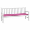 vidaXL Hagebenkpute Rosa 180 x 50 x 4 cm Oxford-stoff