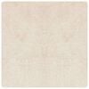 vidaXL Anti-sklisikker Shaggy Teppe Krem 120 x 120 cm PP