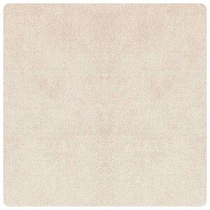 vidaXL Anti-sklisikker Shaggy Teppe Krem 120 x 120 cm PP