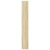 vidaXL Bokhylle sonoma eik 40x24x176 cm konstruert tre