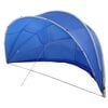 vidaXL Poolkuppel 546 x 516 x 250 cm 185T polyester med PU-belegg