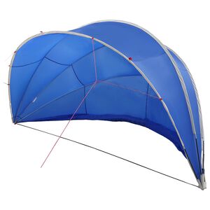 vidaXL Poolkuppel 546 x 516 x 250 cm 185T polyester med PU-belegg