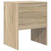 vidaXL Skrivebord Sonoma eik 60 x 50 x 76 cm