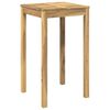 vidaXL Hagebarbord Hvit 60 x 60,5 x 105 cm Solid akasietre