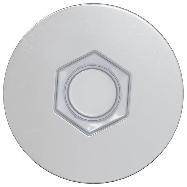 vidaXL Confirmatskruer 2 pcs &Oslash;7 x 60 mm (Gjengedybde x Total Lengde)