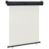 vidaXL Sidemarkise for balkong 145x250 cm kremhvit