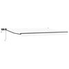 vidaXL Manuell utvidbar markise med LED-lamper 5 x 3 m