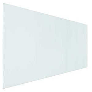 vidaXL Peisglassplate Gjennomsiktig 120 x 60 cm Glass