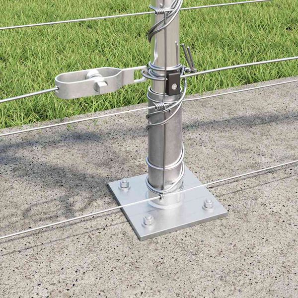 vidaXL Gjerdep&aring;le Galvanisert 50 x 1,2 m St&aring;l