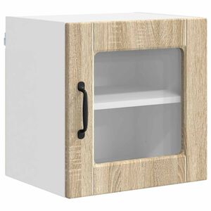 vidaXL Vegghylle PORTO Sonoma eik 40 x 31 x 40 cm Konstruert tre