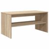 vidaXL TV-benk sonoma eik 80x40x40 cm sponplate