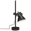 vidaXL Skrivebordslampe 25 W svart 15x15x55 cm E27