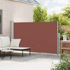 vidaXL Uttrekkbar sidemarkise 180x300 cm brun