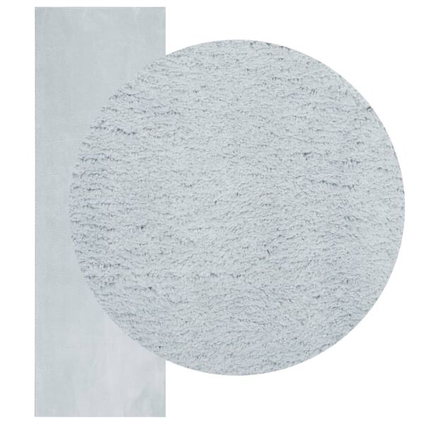 vidaXL Teppe HUARTE kort luv mykt og vaskbart bl&aring; 80x250 cm