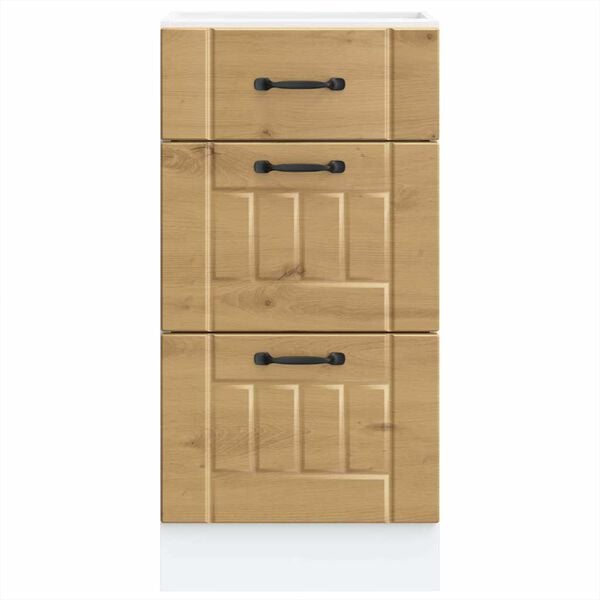 vidaXL Kjøkken underskap Lucca artisan eik konstruert tre