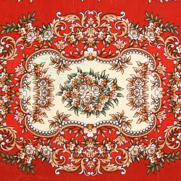 vidaXL Trykt teppe orientalsk flerfarget 120x170 cm