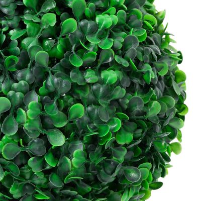 vidaXL Kunstig buksbomplante med potte ballformet 90 cm grønn