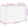 vidaXL Plantekasse 70x40x45,5 cm heltre douglasgran