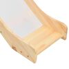 vidaXL Barneseng med sklie og stige furu 208x230 cm