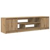 vidaXL TV-benk artisan eik 188,5x41x50 cm konstruert tre