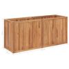 vidaXL Høybed 150x50x70 cm heltre teak