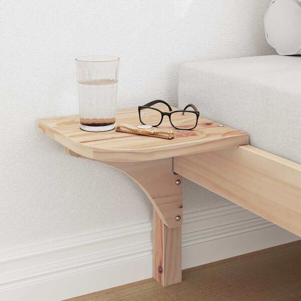 vidaXL Sengestamme Naturlig 90 x 200 cm Massiv furu