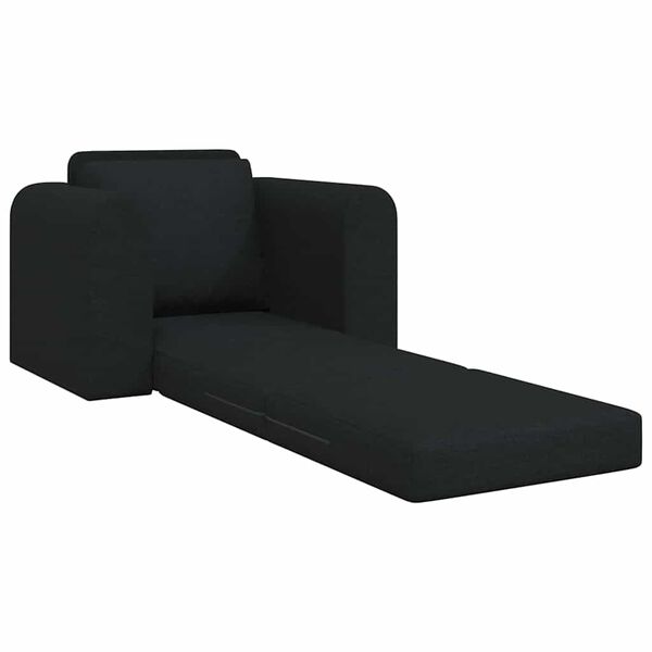 vidaXL Sofa seng Svart 98 x 71 x 83 cm Fløyel