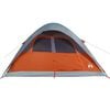 vidaXL Kuppeltelt for camping 6 personer oransje vanntett