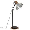 vidaXL Gulvlampe 25 W vintage s&oslash;lv 30x30x100-150 cm E27