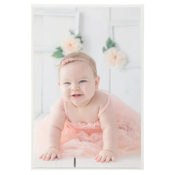 vidaXL Fotorammekollasje for bord 5 stk sølv 21x29,7cm MDF