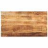 vidaXL Bordplate 100x60x2,5 cm rektangul&aelig;r grovt heltre mango